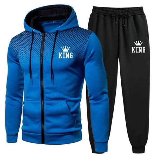 Versatile Mens Zipper Sweatshirts Autumn Winter Men Hoodies Outdoors Jogging Pants Tracksuit Comfortable Daily Quality Z260314