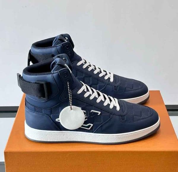 25S High Quality Leader sneaker Shoes Autumn and winter men's high top classic casual sports shoes with rubber sole 38-45