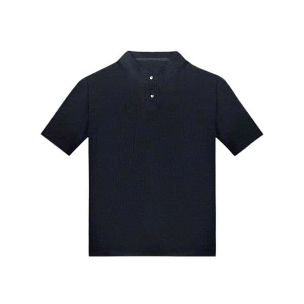 Cleanfit Designer Hoodie Henry Collar Short Sleeve For Men Summer Trendy American Style Heavyweight Designer T-shirt Stylish And Polo Halfsleeve Top