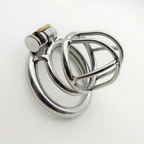 11A Male Chastity Cage with Lock for Men Couple Breathable Bondage Device Dildo Cock Ring Sissy Penis Restrain Sex Toys
