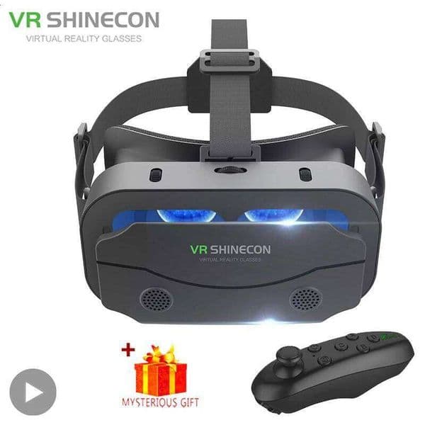 3D Viar Phone Virtual Reality VR Glasses Headset Helmet Devices Smart Lenses Goggles Smartphones Hedset Cell Games Mobile 26Y0314