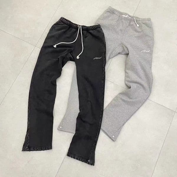 Designer pants sweatpants men pants Vintage Drawstring Elastic Waist Baggy Pants Men and Women Long Sweatpants Letter Embroidered Trouser