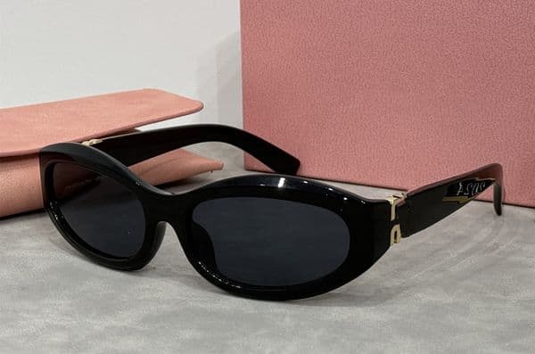 Women mu glasses luxury sunglasses womens designer sunglasses Y2K high quality sun glasses retro luxury small oval sunglass new product prescription glasses mm