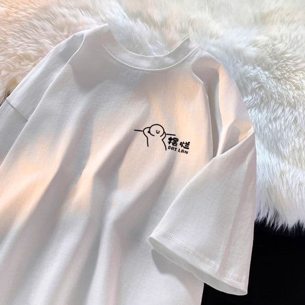 Summer New Polo Heavyweight Loosefit Base Shirt Pure Cotton Shortsleeve For Men Trendy Designer Designer T-shirt Hoodie Casual Shortsleeve Tee