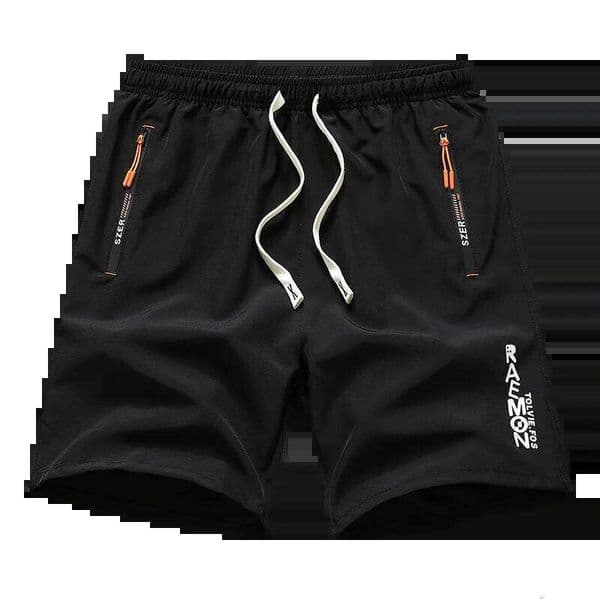 M-8XL Large men's shorts, quick drying breathable five quarter mid length pants, straight leg casual running sports p Z260314