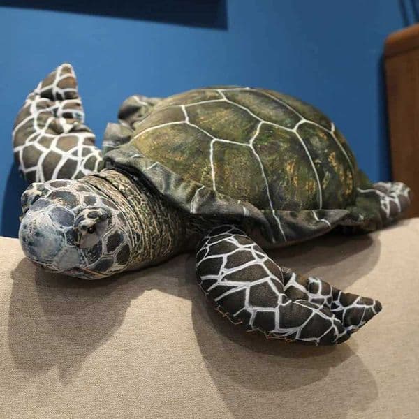 35-70cm Simulation Sea Turtle Plush Toys Super Soft Tortoise Stuffed Soft Animal Sea Turtle Pillow Cushion Home Decor Kids GiftXJ260314