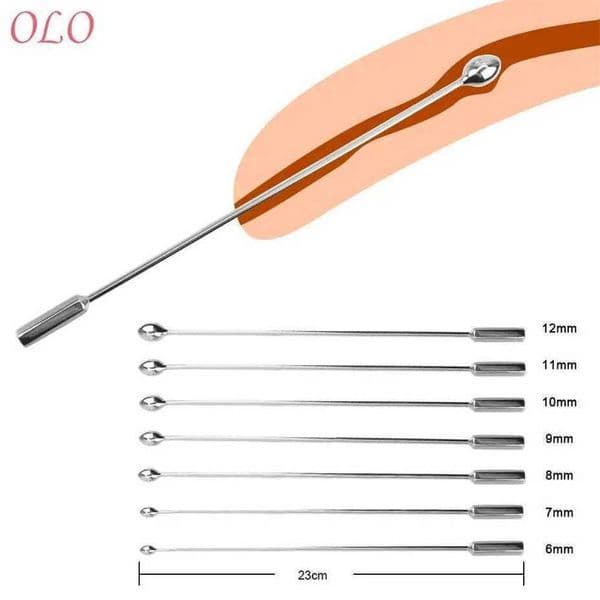 11A Male Urethral Dilator Sex Toys for Men Horse Eye Stimulation Masturbator Penis Plug Sounding Metal Urethral Catheter