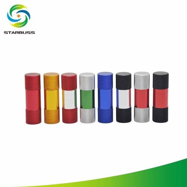 Smoking Pipes Wholesale of aluminum alloy cigarette suppressors for direct supply of small quantities of metal cigarette suppressors