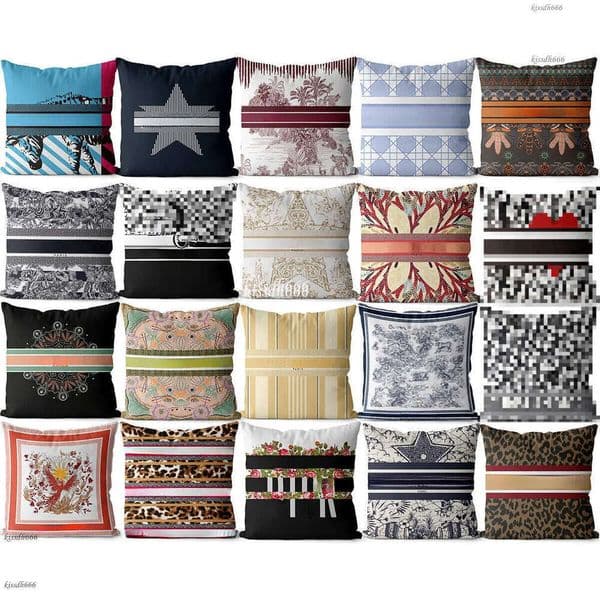 Fashionable plush pillowcase, suitable for sofas, beds, and cars - fashionable home decoration cushion covers for living rooms and bedrooms