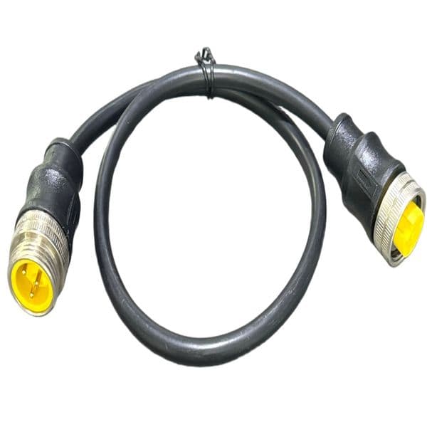 5 sets of straight plug type 7/8 connectors cable harness customized with 2 pins,3 pins 4pins ,4pins ,5pins 6 pins connectors