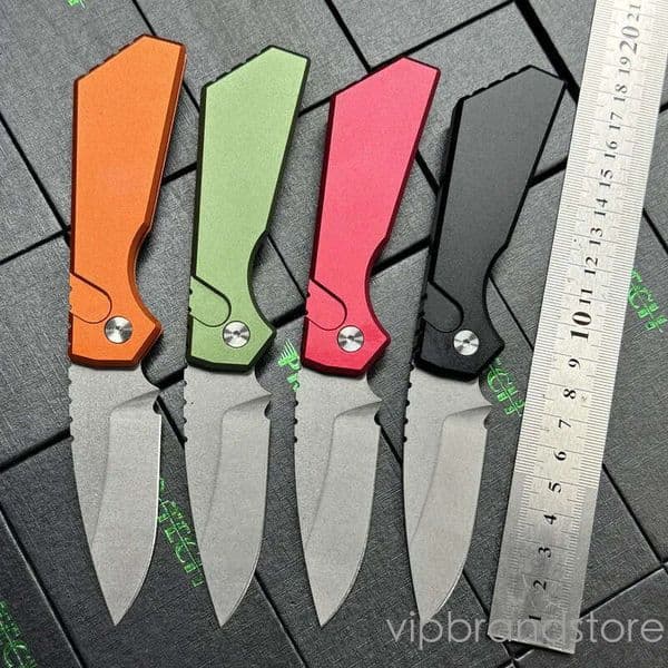 LEMIFSHE couteau Best Box Packing PT Mark MagnaCut Aluminum Handle fixed blade knife Camping Hunt Survival EDC pocket knife Pocket Tool Folding Knife