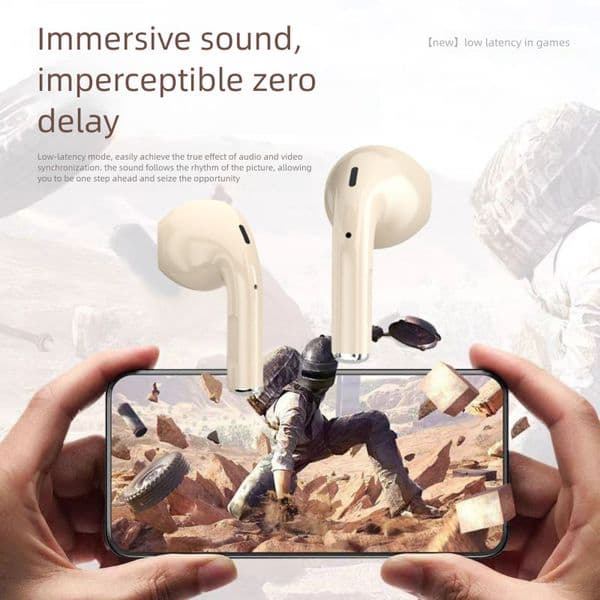Free Shipping Headphones ear buds In Ear Wireless Bluetooth Earphones Noise Cancelling Long Battery High Power Sports for Men Women