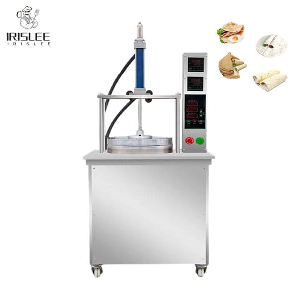 Pancake Maker Thin Cake Forming Machine Circular Wheat Cake Machine Pizza Flour Press Machine