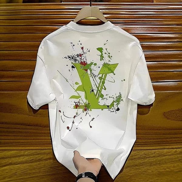 2026 t shirt Trendy European and American Brand Short Sleeve Ins Pure Cotton Summer New Men's Printed T-Shirt Fashionable Unisex Crew Neck Tee
