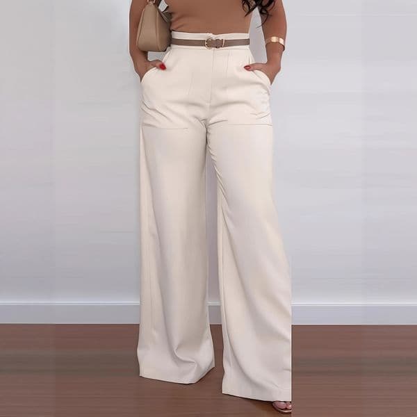 2026 Autumn/Winter Suit European and American Cross-Border Wide-Leg Trousers Export Quality Casual Women's Pants In-Stock from Manufacturer