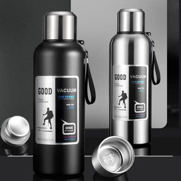 Large Capacity Cold Thermal Thermos Tumbler Stainless Steel Insulated Tea Coffee Water Bottle Insulation Flask Pot Travel g 260316 Y260515