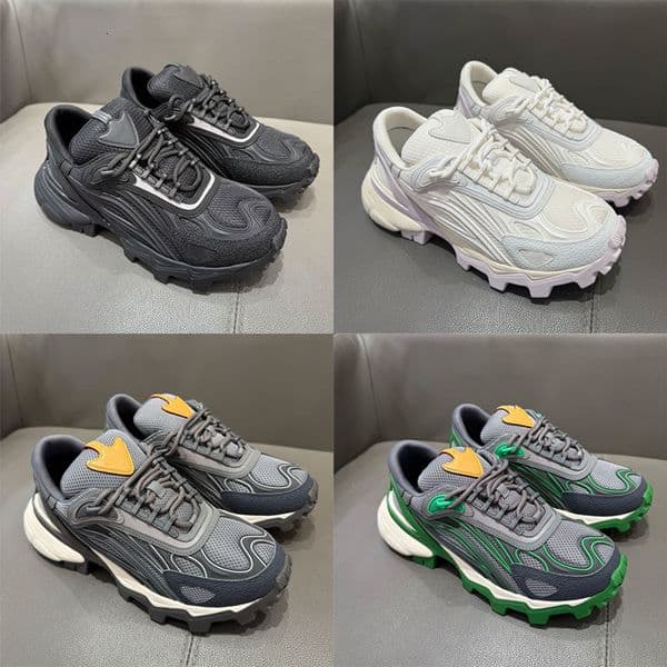 Top Running Shoes For Designer Trainers Outdoor Sneakers Thick Soled Breathable Comfortable Tennis Shoes Summit Sneakers 1051