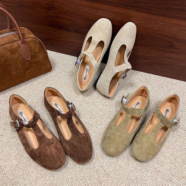 Bailamos Flats Shoes Women Low Heel Ballet Square Toe Shallow Shoe Slip On Loafer Round Toe Ballet Flat Shoes zapatos 260313