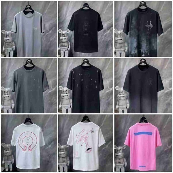 Designer Shirts Heats Breathable Casual Short Sleeve T-Shirts for Men and Women - High Quality Summer Tees - Chrome Brand - US Sizes S77