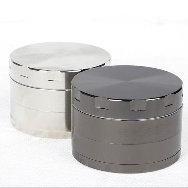 Zinc alloy chamfer smoke grinder diameter 5.2CM four layer smoke grinder