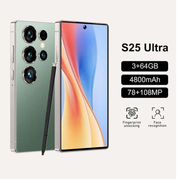 Cross-border S25 Ultra Mini Smartphone 5.0inch Full-Screen with Built-in Pen, Best-Selling Hot Model 2+16GB thumbnail 2