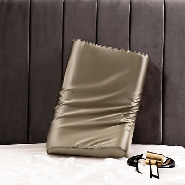 Satin Silk Pillowcase for Memory Foam and Latex Pillow Solid Cushion Cover Hair Skin Protect Decorative Case 30x50cm40x60cm 260312
