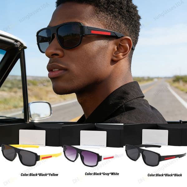 Sunglasses Men Fashion Sport Sunglasses Men Polarized UV400 Protection Driving Sunglasses Casual Outdoor Sun Glasses Male 37 Colors Available Vintage Sunglasses