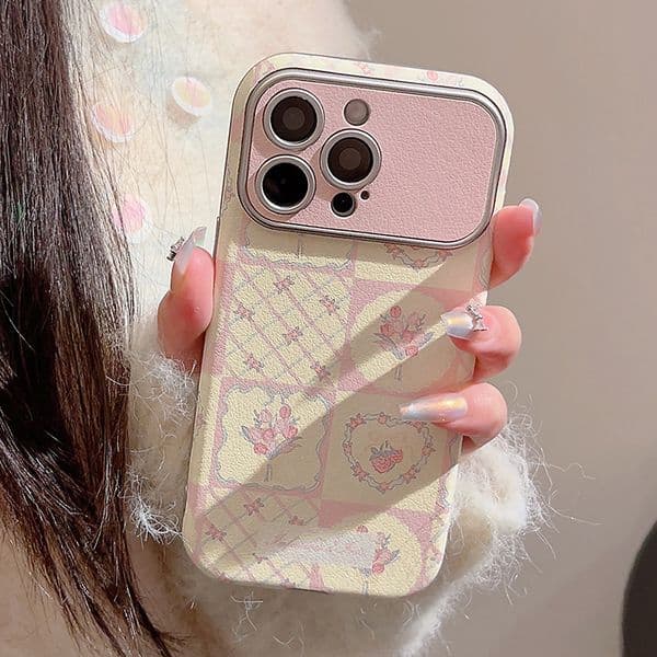 Crushed Plaid Phone Case For Iphone 16 15 14 13 Pro 12 11 Max Plus 16Pro Full Wrap 16Promax Phone Case 14Promax Leather 15Promax 15Pro Cover Hard 14Pro 13Pro 12Pro Shell
