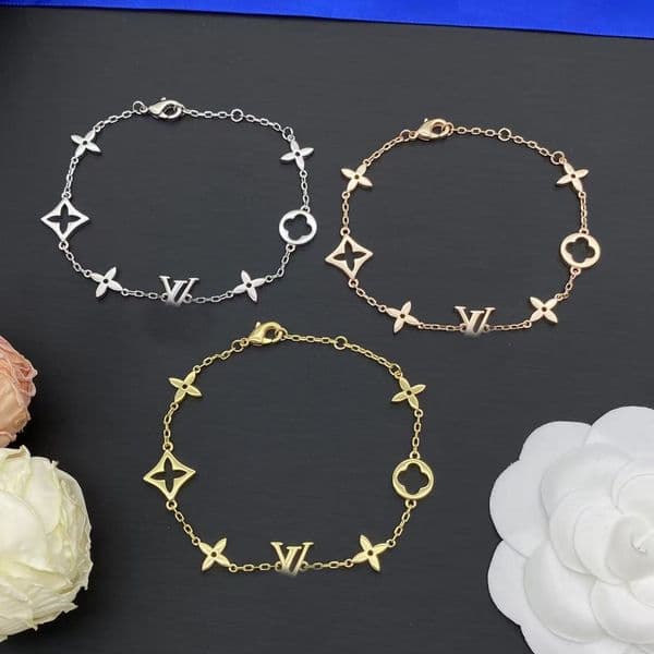 lvbraclets Designer Mens and Womens Luxury Bracelet 18K Gold Bracelet Lujia New Geometric Br louis vuittonly lv lvt louisvuitton louise louievuitton vuittion L3Y5