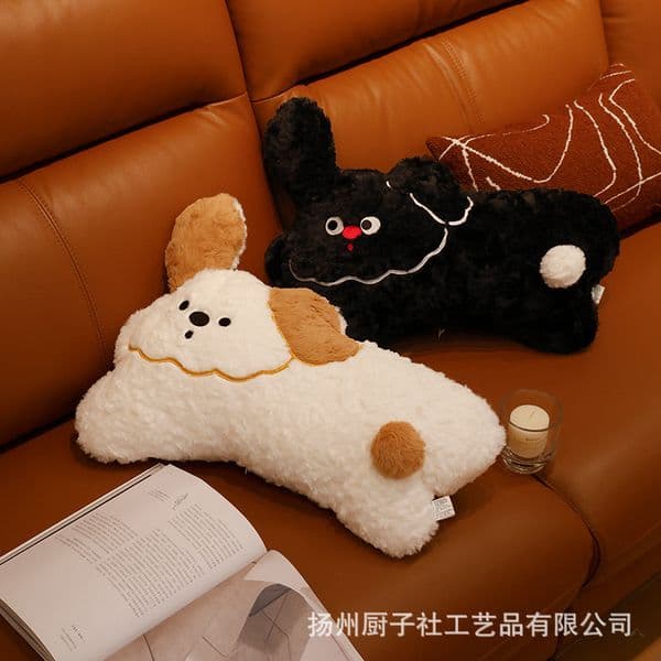 Cute Doll Dog Pillow Girls Sleeping Children Soothing Sleeping Long Pillow Sofa Living Room Pillow Cushion Z260528