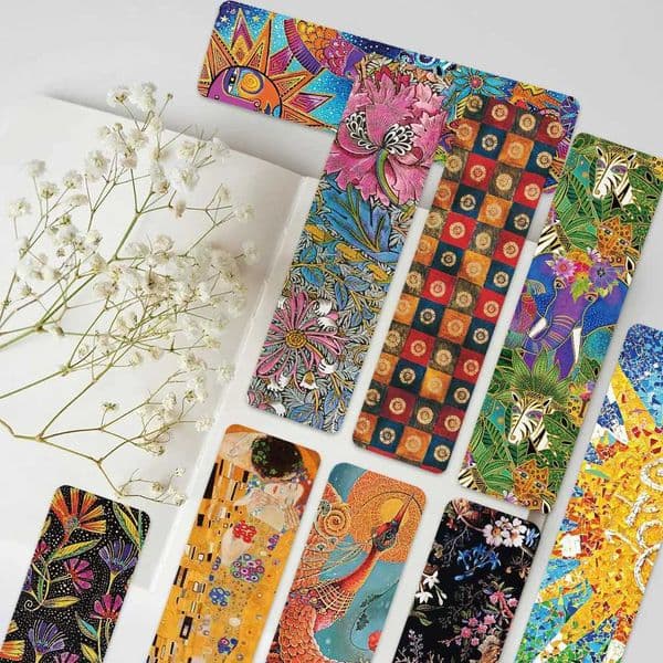 30pcs Retro Aesthetic Art Paper Bookmarks Students Readers Gift Library Office Book Journal Page Marker L260529