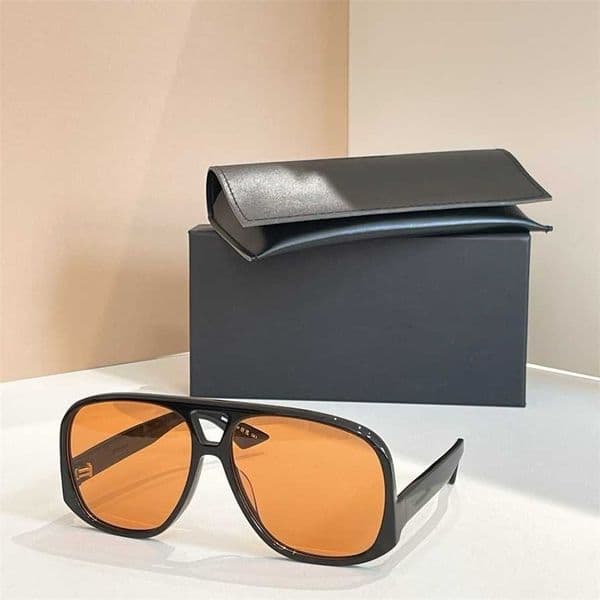 New SL731 oversized frame trendy glasses low-leg fashion large frame protection sunglasses