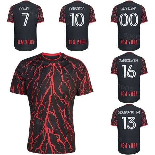 Club 2026 Soccer 16 Julian Hall Jerseys Men 15 Adri Mehmeti 34 Ethan Horvath 56 Matthew Dos Santos 32 Justin Che 10 Emil Forsberg Cade Cowell Football Shirt Kits NYHN