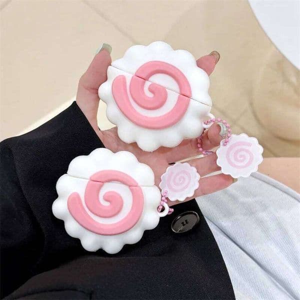 Case,Cute 3D Japan Food Fish Cake Pro 2 Case,Soft Silicone Earphone Cover For Airpods 3 Case 26L0317