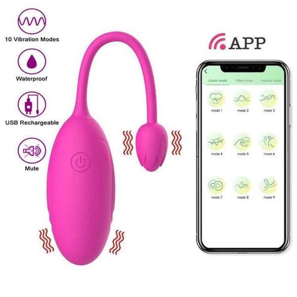 APP Remote Control G-Spot Panty Vibrator Wearable Adult Sex Toys with 10 Vibration Modes Prostate Vagina Stimulator for Women Hj89