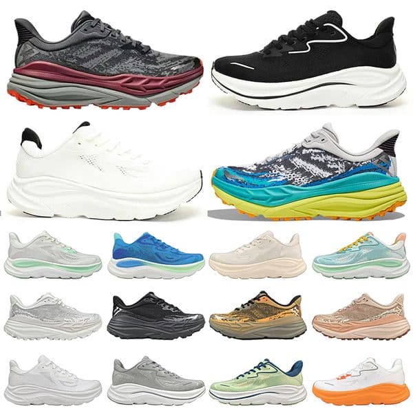 2026 Clifton 10 Casual Bondi 2 Cliftons Shoes Sports Harbor Mist Black White Carbon X 2 Free People Designer Athletic Bondis 10 Mens Women