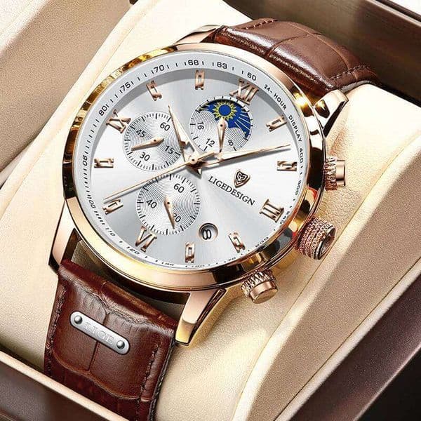 LIGE Top Brand Casual Luxury Man Wristwatch Waterproof Luminous Date Men Watches Stainless Steel Quartz Men's Watch Male reloj