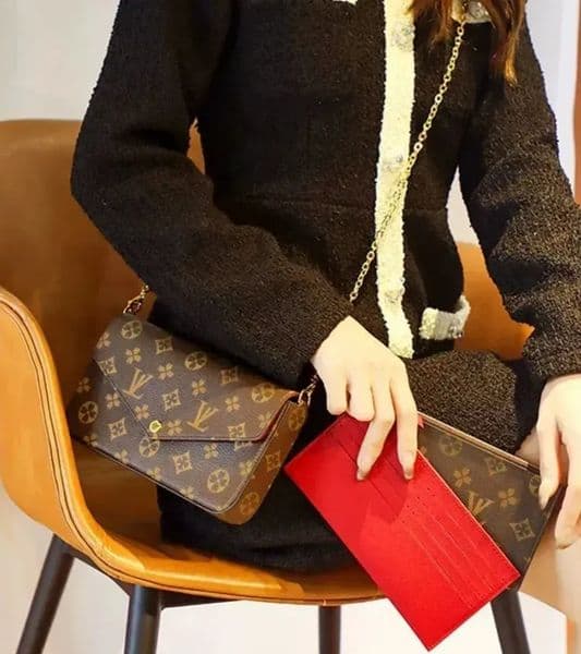 Multi Pochette Handbag Shoulder Bags with Box Dust Bag Women Genuine Leather Luxurys Designers Handbags Flap Purse Lady Tote Coin Clutch Crossbody Messenger 61276
