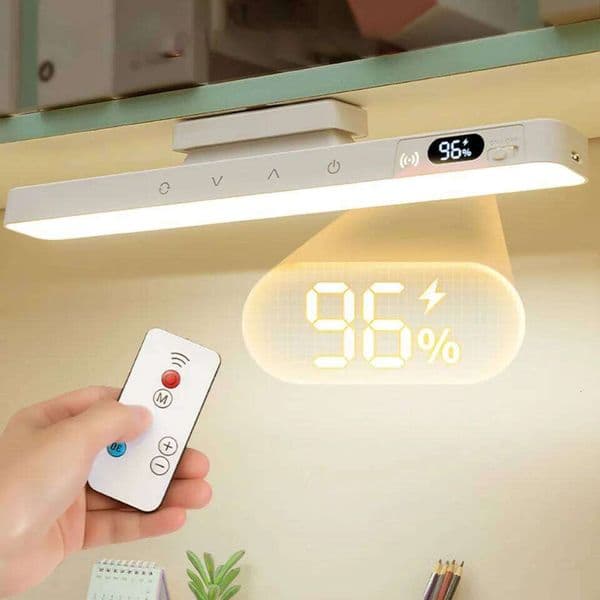 LED Touch Table Magnetic Desk Lamp Remote Control Timing for Reading Cabinet Mirror Bedside Rechargeable Night Lights 26L0317