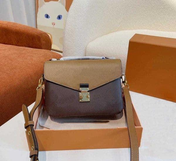 Luxury Adorably embossing flower handbag pochette messenger bags genuine Women leather METIS elegant womens shoulder crossbody Cluth bags fashion