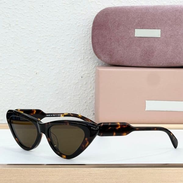 New Eyewear MU B11S High Quality Designer Sunglasses Fashion Luxury Brand Classic Cat Eye Acetate Frame UV400 for Men Women With Original Box and Case Size