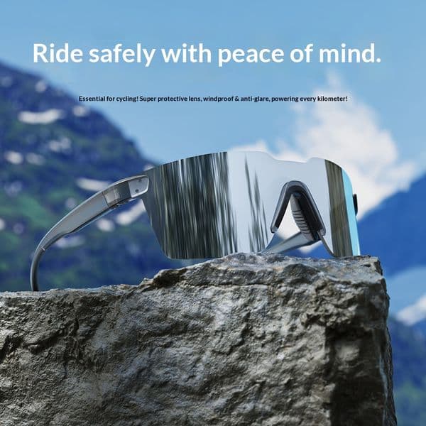 Polarized sports sunglasses for men and women,new ultra light cycling glasses for men and women, suitable for outdoor hiking and windproof sand