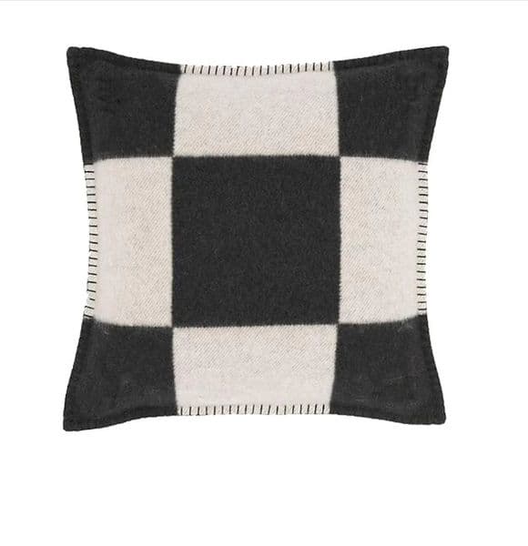 Bedding Covers Vintage New Fleece Pillowcase Letter European Pillow Cover Wool Throw Cushion