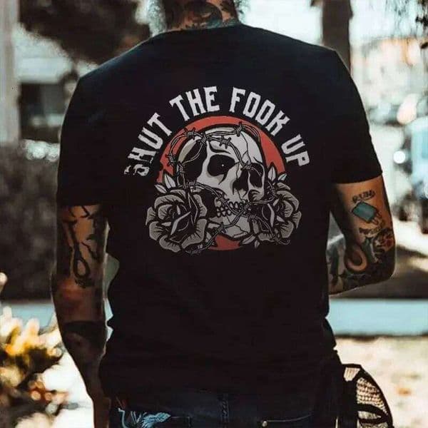 HOT SALE Harajuku Men's Cotton Pop Casual Summer Fall Shoulder Short Quick Dry Sleeve Elastic S-4Xl Cool T-Shirt