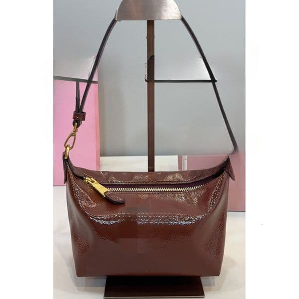 new model Designer bag high end oil wax leather lunch box underarm shoulder fashionable tote
