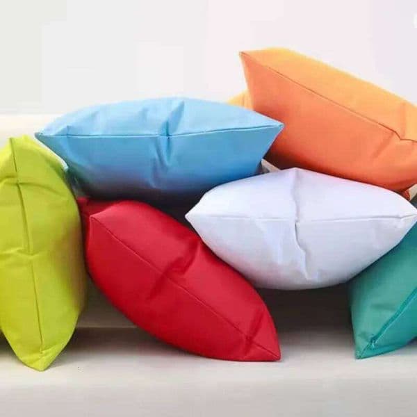 1/2PCS Waterproof Candy Cushion Garden Furniture, Simple Solid Color Functional Pillow Cover for Outdoor 26W0318