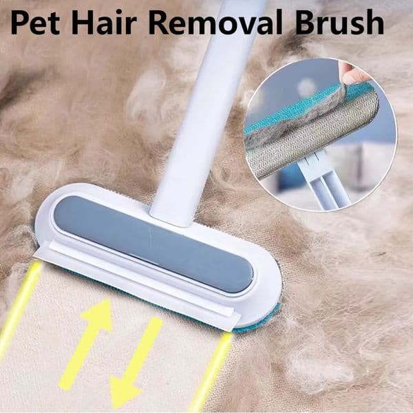 3 in 1 Pet Hair Remover Brush Long Handle Window Cleaning Brush Pet Fur Cleaning Tool Cat Dog Hair Remover Brush Pet Supplies 260318BJ