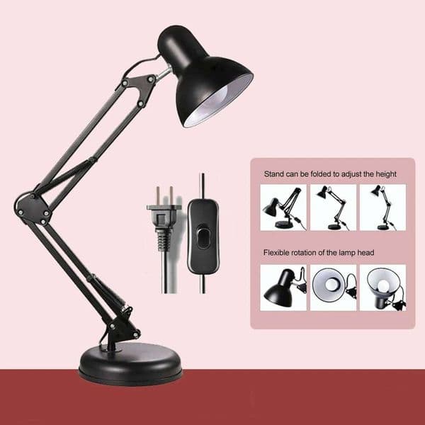 American folding 811 eye learning vision protection LED student reading work bedside 812 desk lamp 26L0318