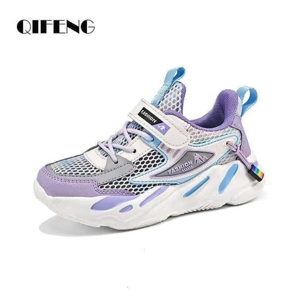 Summer Girls Casual Children Shoes Kids Female Princess Chunky Child Cute 3 5 6 7 8 9 Breathable Light Sneakers 26W0318