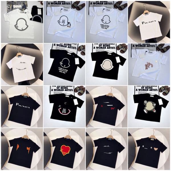2026 kids clothing clothes Designers T-shirts children clothes Multiple Styles Brand Children baby Short Sleeve T-shirt Kid Boy Girls Tee Toddler Cotton Baby